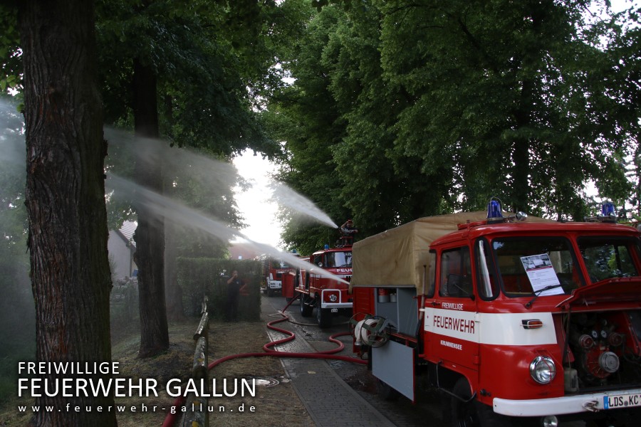 Feuerwehrfest zu unserem Jubiläum